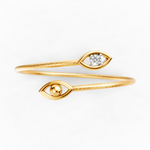 Load image into Gallery viewer, Aura Eye Blink Bracelet - 18Kt Gold vermeil

