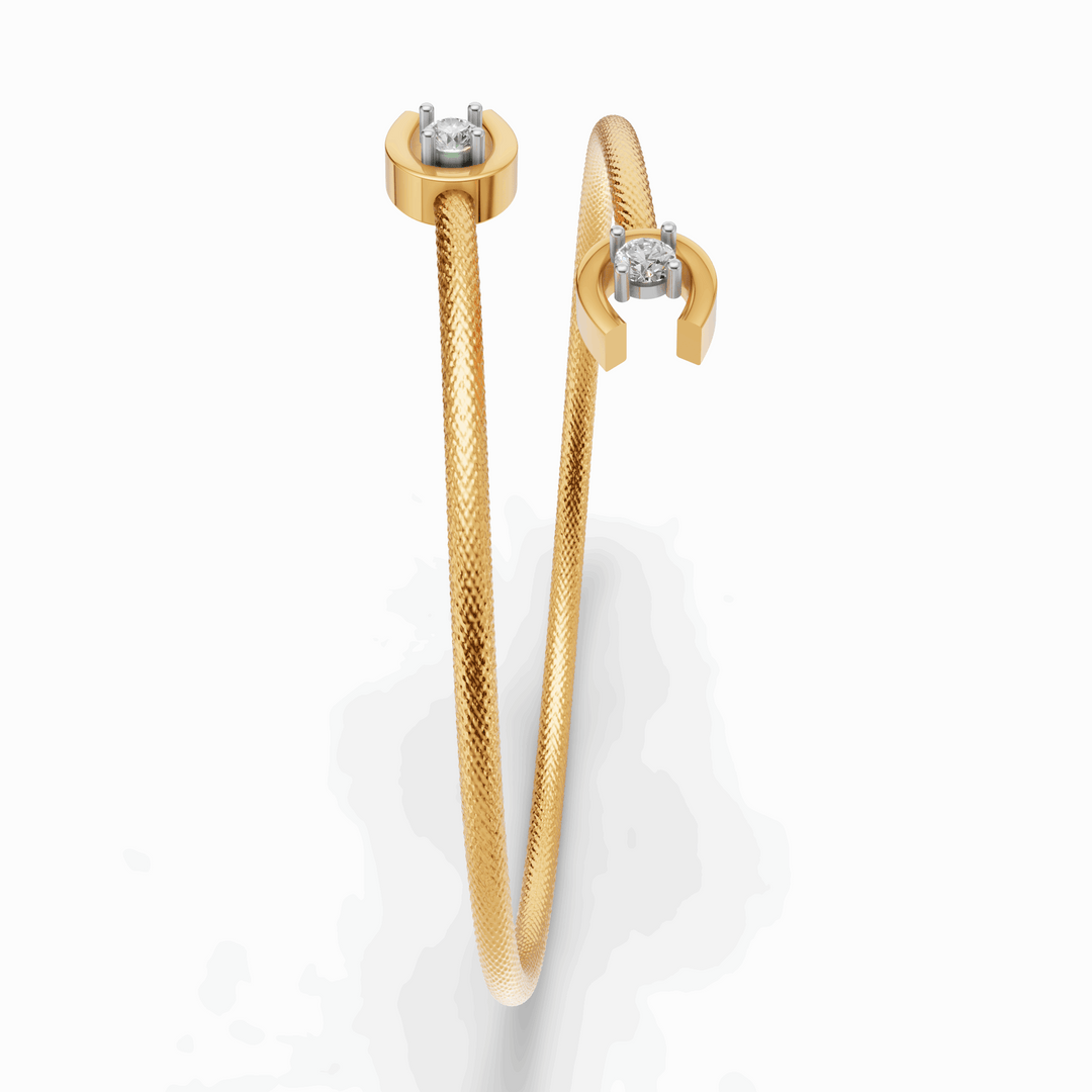 Infinity Bond Bracelet - 18Kt Gold vermeil