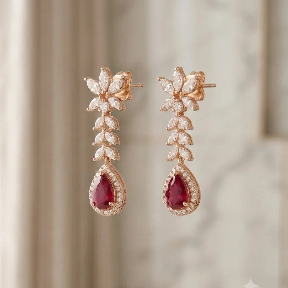 L'Étoile de Rubis Necklace Set