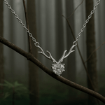 Load image into Gallery viewer, reindeer Heart pendant-with chain

