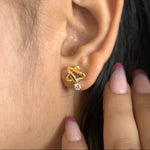 Load image into Gallery viewer, Super Star Earring - 18Kt Gold vermeil