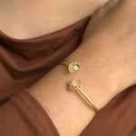 Load image into Gallery viewer, Sunray Spark Bracelet - 18Kt Gold Vermeil
