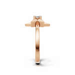 Load image into Gallery viewer, Sun Star Ring - 18Kt Rose Gold vermeil
