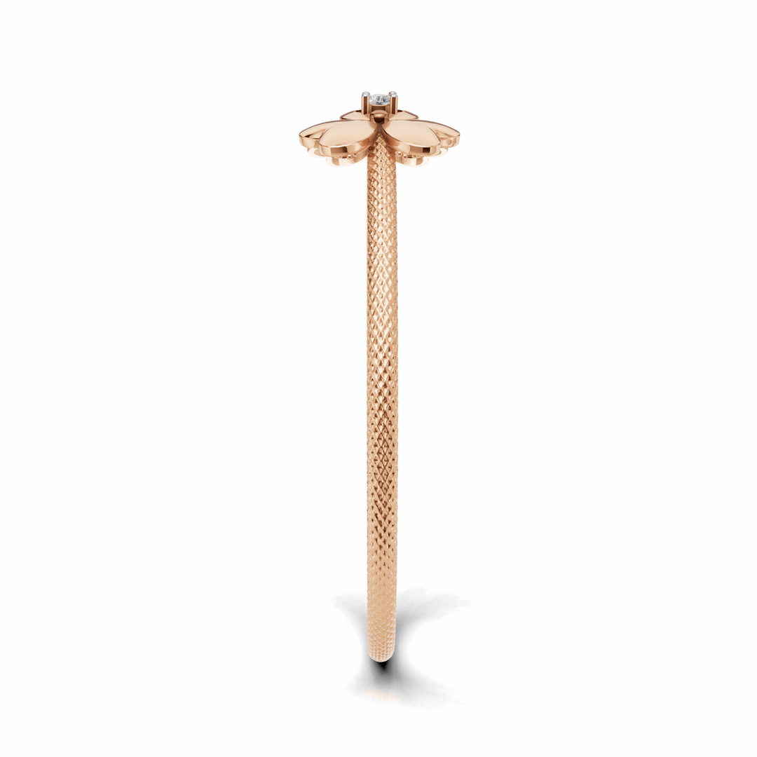 Heart To Heart Bracelet - 18Kt Rose Gold vermeil