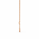 Load image into Gallery viewer, The &quot;Line &amp; Kite&quot; Necklace-18Kt Rose Gold vermeil
