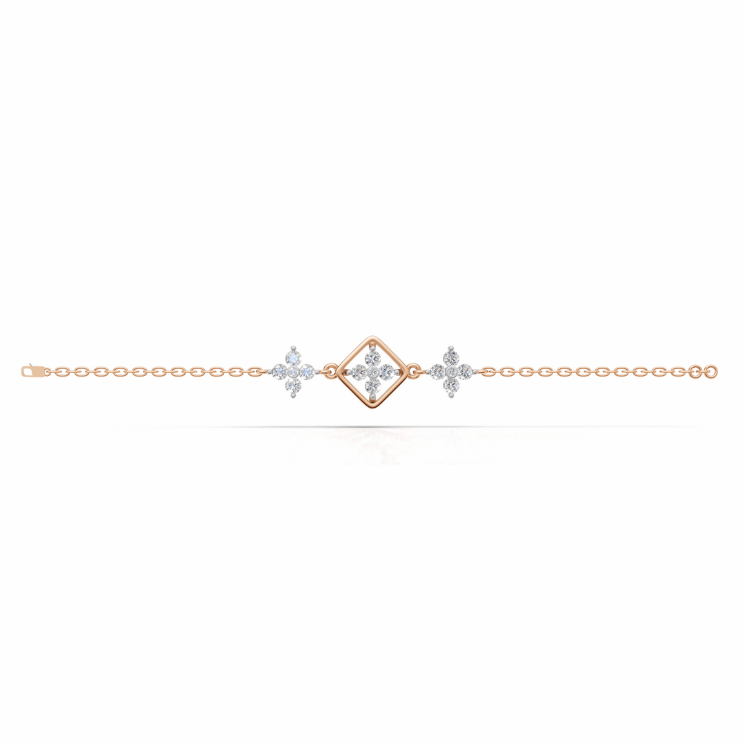 Kiara bracelet-18Kt Rose Gold Vermeil