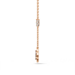 Load image into Gallery viewer, The &quot;Petal Luxe&quot; Necklace-18Kt Rose Gold vermeil
