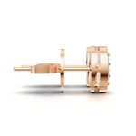 Load image into Gallery viewer, Stardust Swirl Earring - 18Kt Rose Gold vermeil
