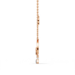Load image into Gallery viewer, &quot;Zen Blossom Drop&quot; Necklace-18Kt Rose Gold vermeil
