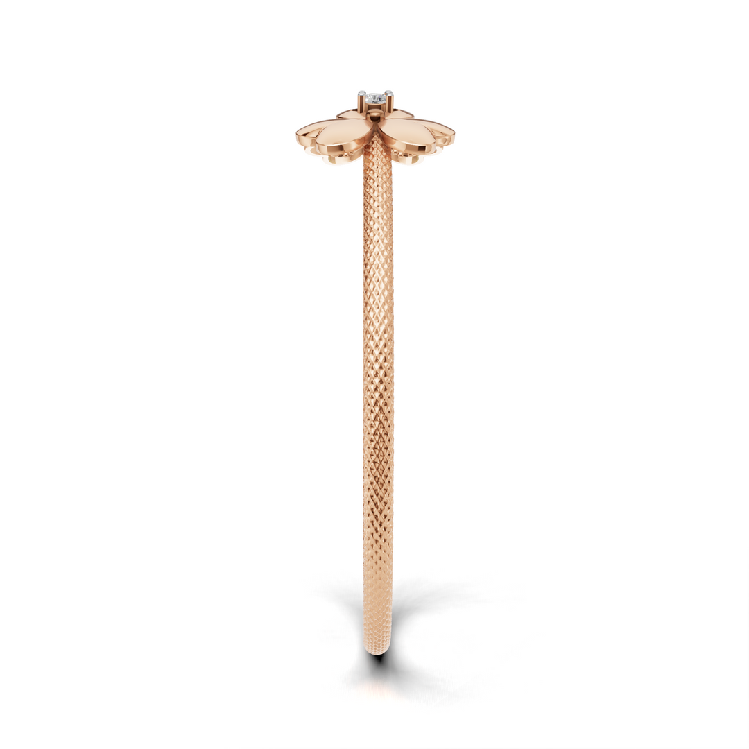 Heart To Heart Bracelet - 18Kt Rose Gold vermeil