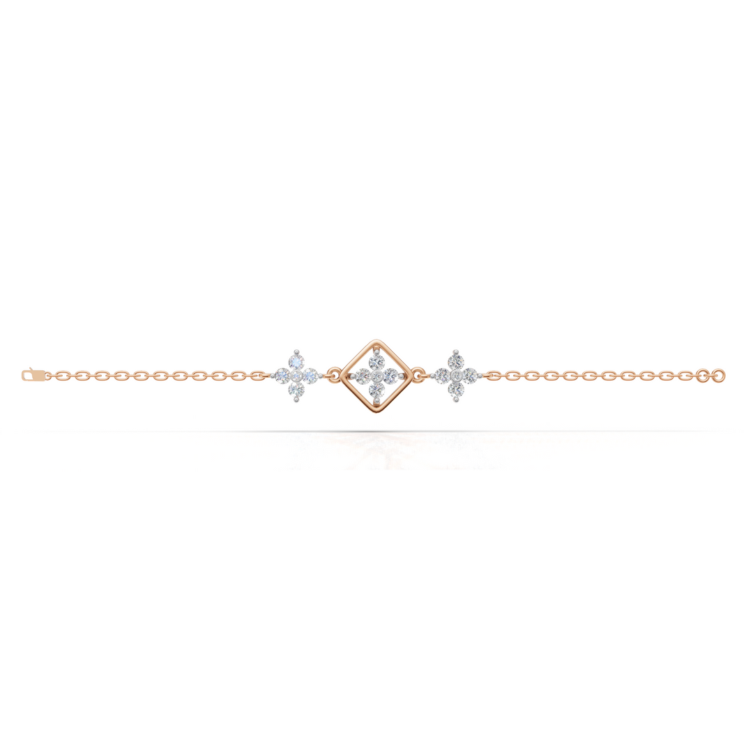 Kiara bracelet-18Kt Rose Gold Vermeil