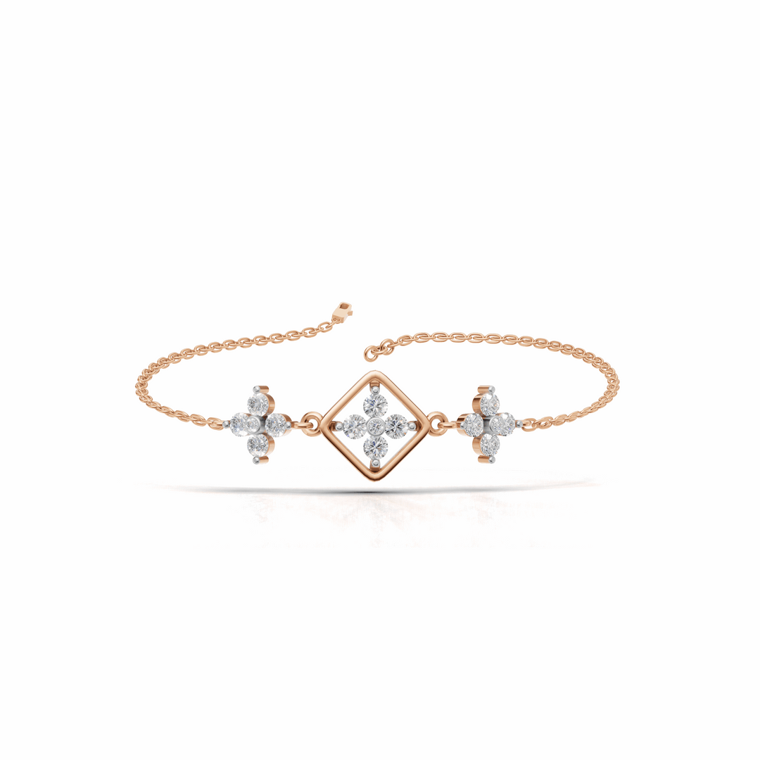 Kiara bracelet-18Kt Rose Gold Vermeil