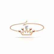 Tisya bracelet-18Kt Rose Gold Vermeil