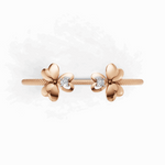 Load image into Gallery viewer, Heart To Heart Bracelet - 18Kt Rose Gold vermeil

