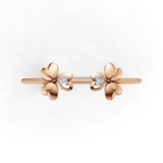 Load image into Gallery viewer, Heart To Heart Bracelet - 18Kt Rose Gold vermeil
