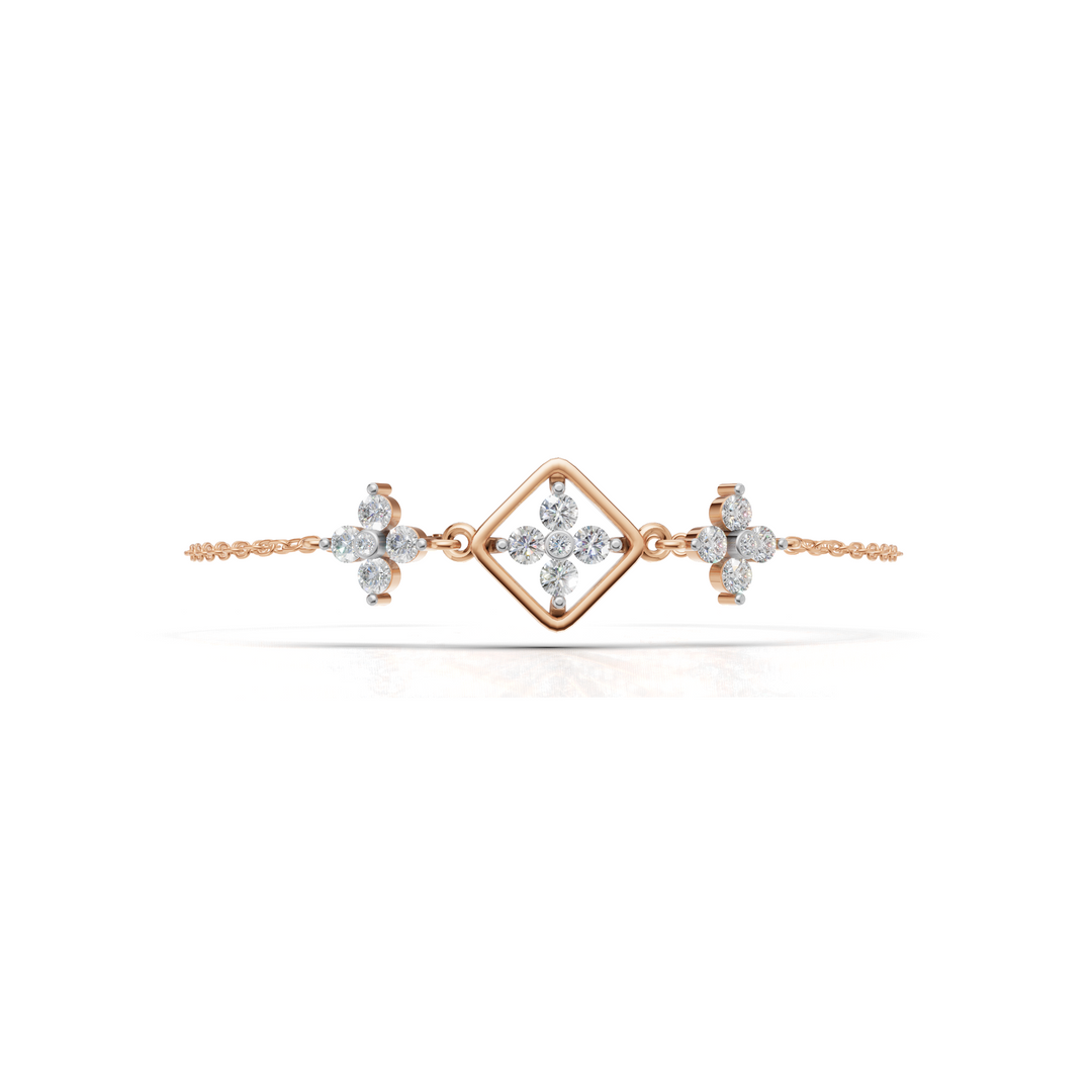 Kiara bracelet-18Kt Rose Gold Vermeil