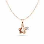 Load image into Gallery viewer, Super Star Pendant(without chain) - 18Kt Rose Gold vermeil