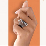 Load image into Gallery viewer, Hand holding a pen with 'Intentional' text on an orange arch against a white background