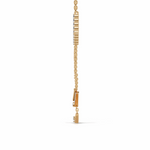Load image into Gallery viewer, &quot;Arrow of Light&quot; Diamond Necklace-18Kt Gold vermeil
