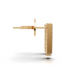 Load image into Gallery viewer, The &quot;Blush Drop&quot; Earrings-18Kt Gold vermeil
