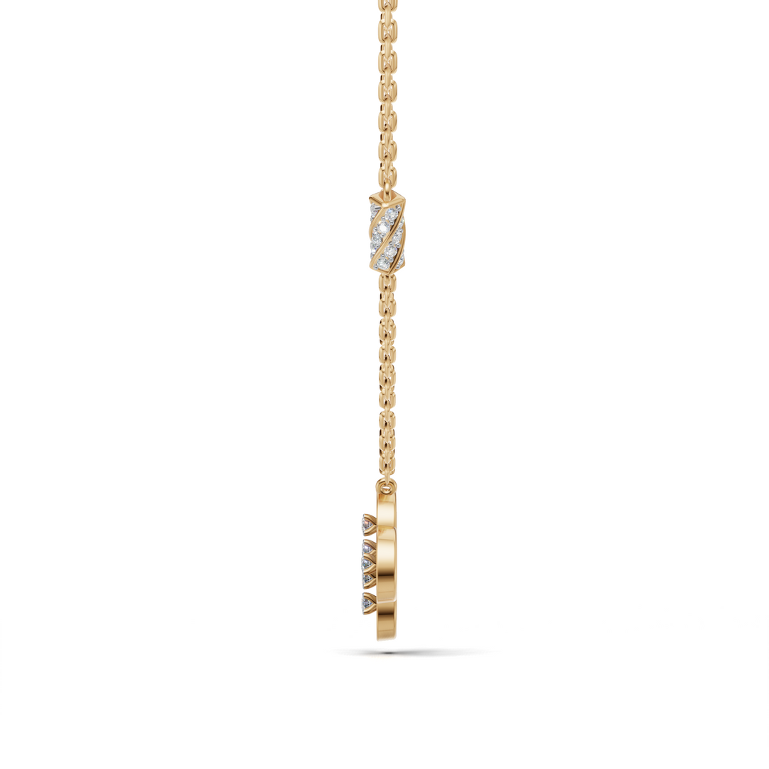 The "Petal Luxe" Necklace-18Kt Gold vermeil