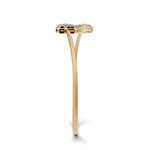 Load image into Gallery viewer, Twin Hearts Bracelet - 18Kt Gold vermeil
