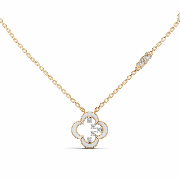 The "Petal Luxe" Necklace-18Kt Gold vermeil