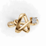 Super Star Ring - 18Kt Gold vermeil