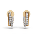 Load image into Gallery viewer, The &quot;Blush Drop&quot; Earrings-18Kt Gold vermeil

