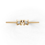 Load image into Gallery viewer, Golden Cross Bracelet - 18Kt Gold vermeil
