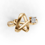 Load image into Gallery viewer, Super Star Ring - 18Kt Gold vermeil
