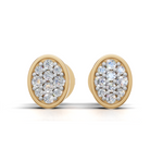 Load image into Gallery viewer, Stardust Swirl Earring - 18Kt Gold vermeil
