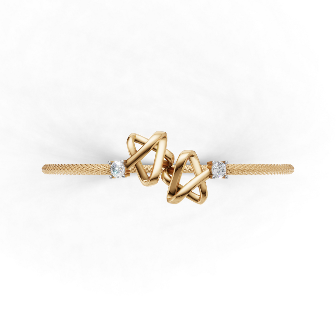 Niva Bracelet-18Kt Gold vermeil