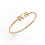 Load image into Gallery viewer, Golden Cross Bracelet - 18Kt Gold vermeil
