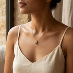 Load image into Gallery viewer, The Prism Pendant- 18Kt Gold Vermeil