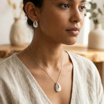Load image into Gallery viewer, The Luna Teardrop Mother-of-Pearl Set