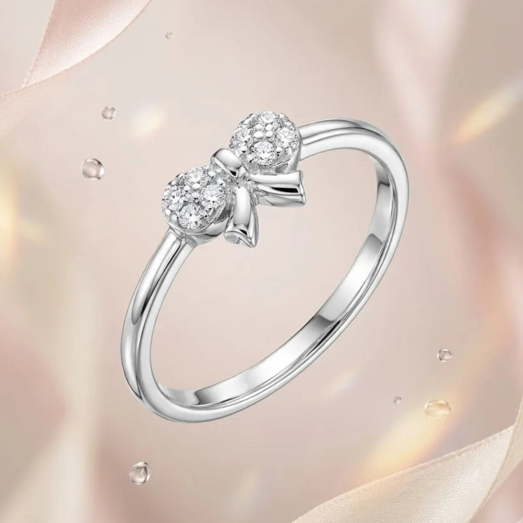 Ribbon Spark Ring