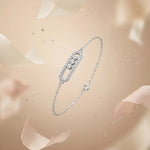 Load image into Gallery viewer, Three-Stone Pave Bracelet