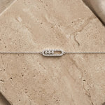 Load image into Gallery viewer, Three-Stone Pave Bracelet