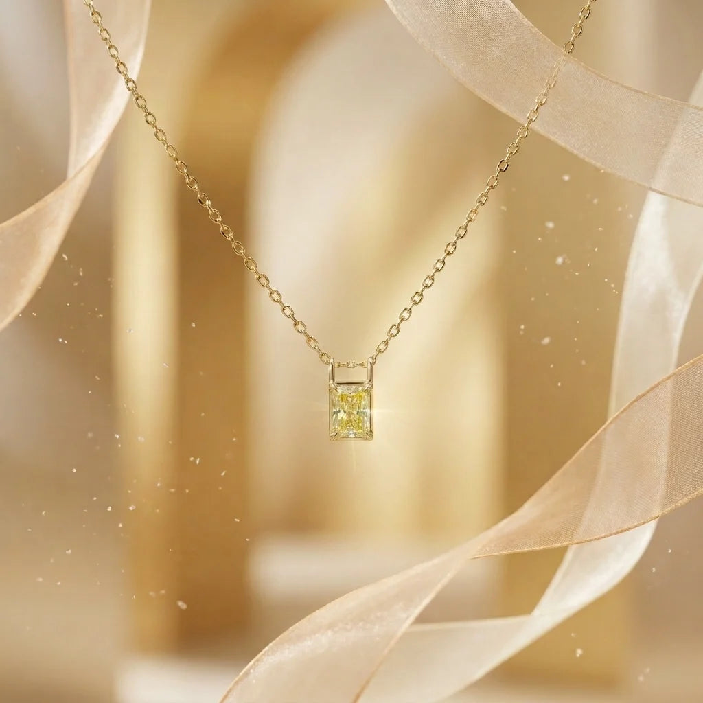 The Prism Pendant- 18Kt Gold Vermeil