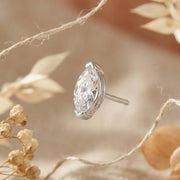 Marquise Stud earring