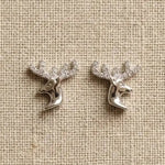Load image into Gallery viewer, The Frost Antler Stud Earrings