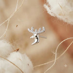 Load image into Gallery viewer, The Frost Antler Stud Earrings