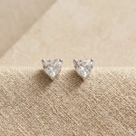 Load image into Gallery viewer, Heart Stud earring
