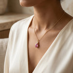 Load image into Gallery viewer, Aura Pendant- 18Kt Gold Vermeil