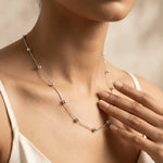 Load image into Gallery viewer, Everyday Pearl Necklace - 18 Inch