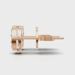 Load and play video in Gallery viewer, Stardust Swirl Earring - 18Kt Rose Gold vermeil
