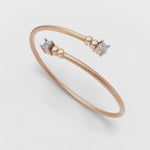 Load and play video in Gallery viewer, Twinkle Touch Bracelet - 18Kt Rose Gold Vermeil
