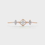Load and play video in Gallery viewer, Kiara bracelet-18Kt Rose Gold Vermeil
