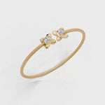 Load and play video in Gallery viewer, Golden Cross Bracelet - 18Kt Gold vermeil
